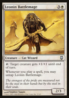 Leonin Battlemage